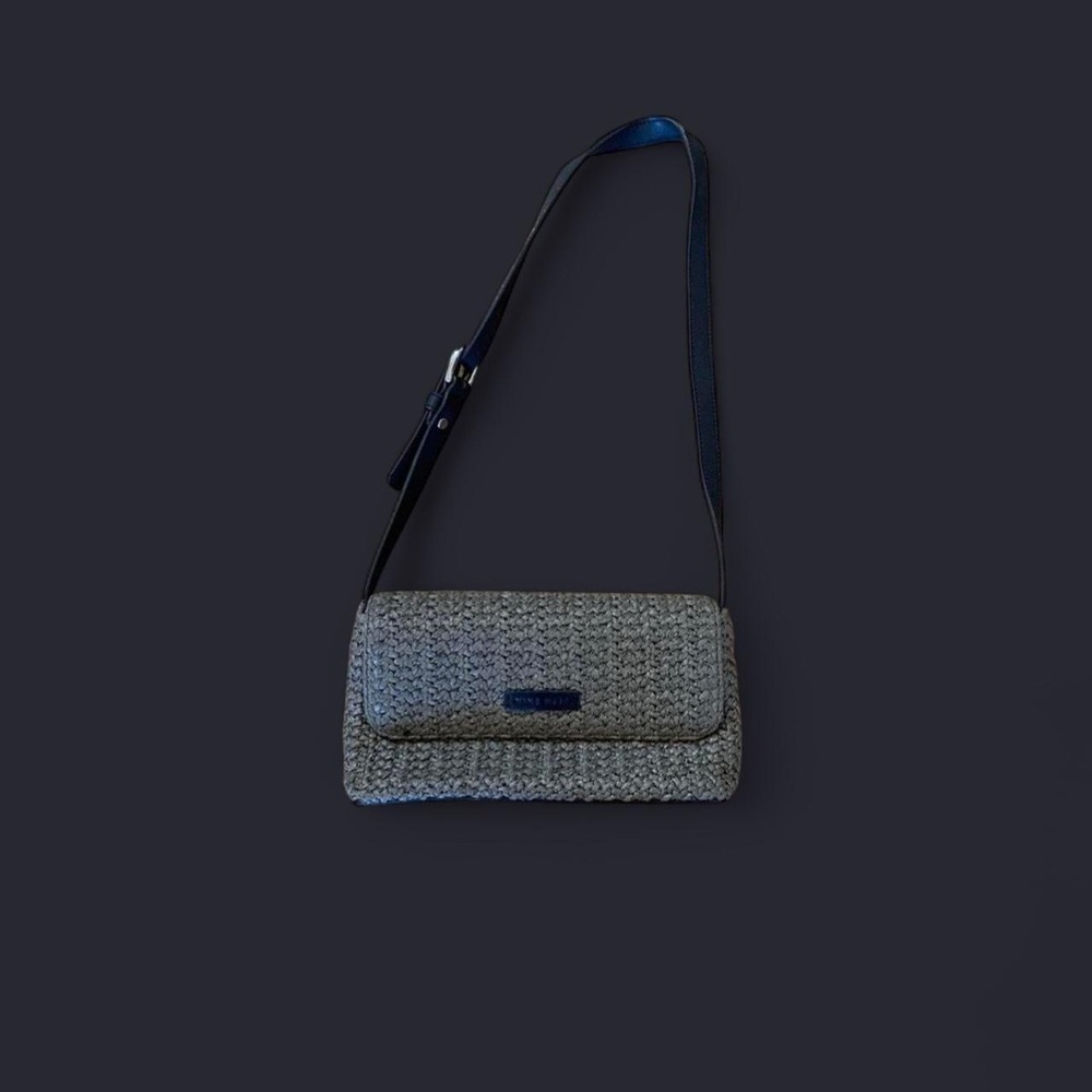 Woven Crossbody Shoulder Bag